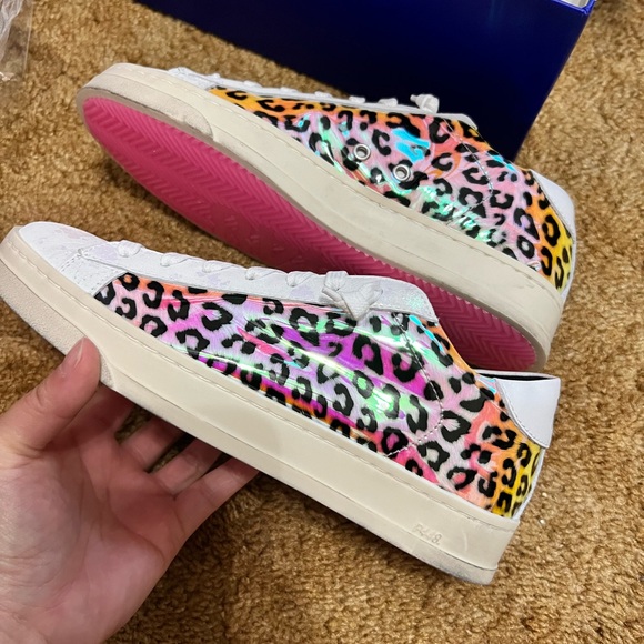 P448 Sneakers Jack Leopard Print - Picture 3 of 10